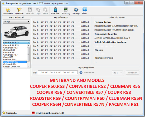 Cost to program bmw smart key