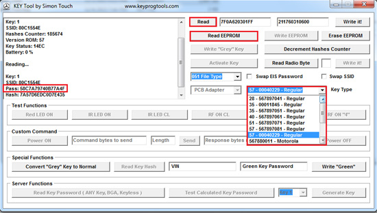 NEC-V51 V57 PASSWORD-READER